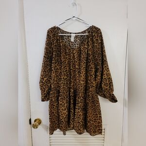 H&M Animal Print Dress